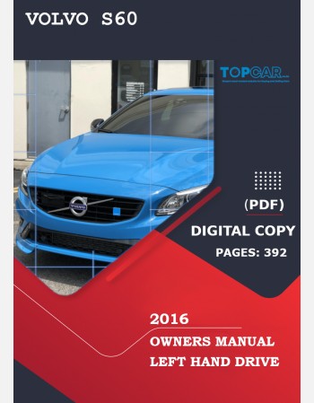 2015 volvo s60 owners manual